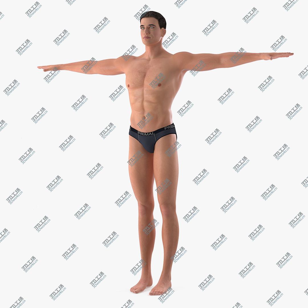 images/goods_img/202104092/3D Fitness Athletic Man T-Pose/1.jpg